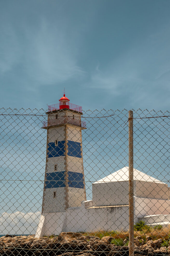 Leuchtturm Farol de Santa Marta im portugiesischen Cascais