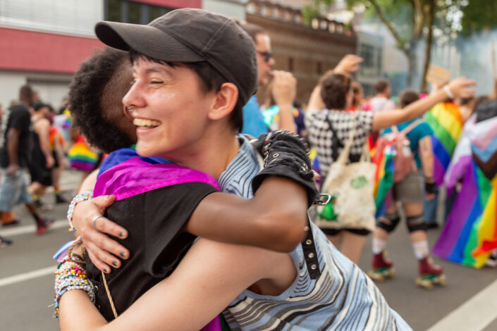 Christopher Street Day Teilnehmerinnen