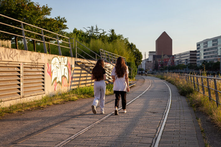 Weg zum Altstadtpark/Garten der Erinnerung